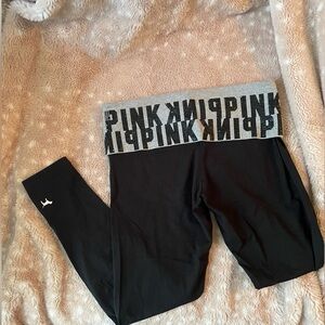 VS PINK Fold Over Legging Yoga pants